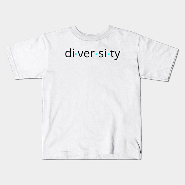 Diversity Kids T-Shirt by digitaldoodlers